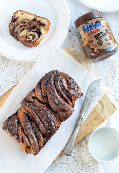 mogyorókrémes babka recept - jeruzsálemi csavart kalács készítése