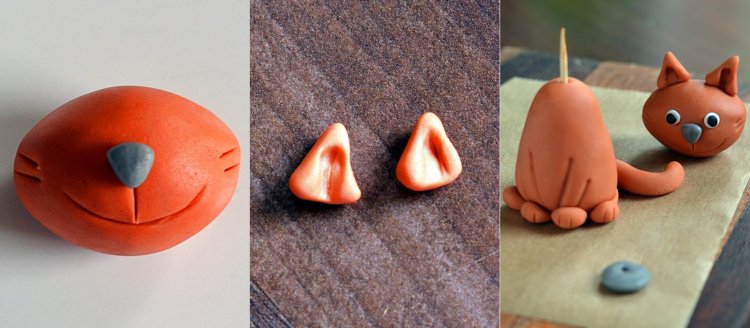 Fondant cica készítése lépésről lépésre - útmutató cicás tortához