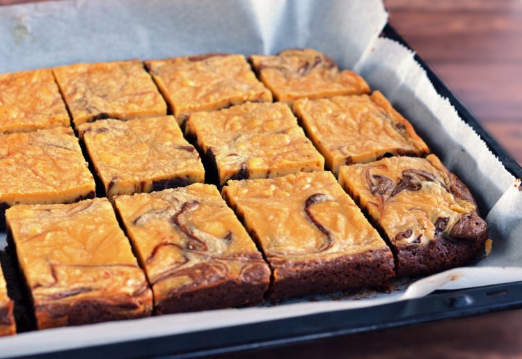 Mogyoróvajas brownie recept