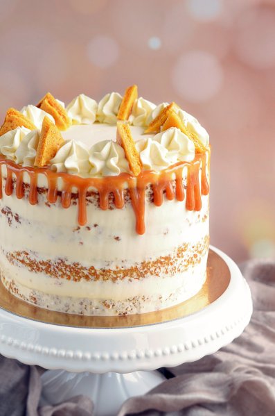 sós karamelles-mascarponés répatorta recept házi törökmézzel