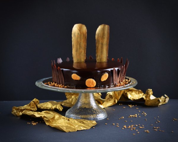 Nyuszi torta készítése - mákos vanília mousse torta recept