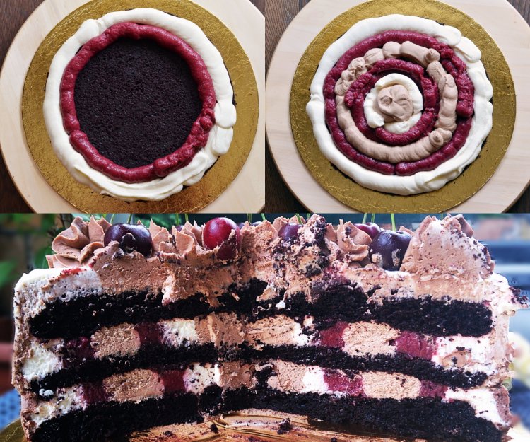 Feketeerdő torta készítése házilag - recept