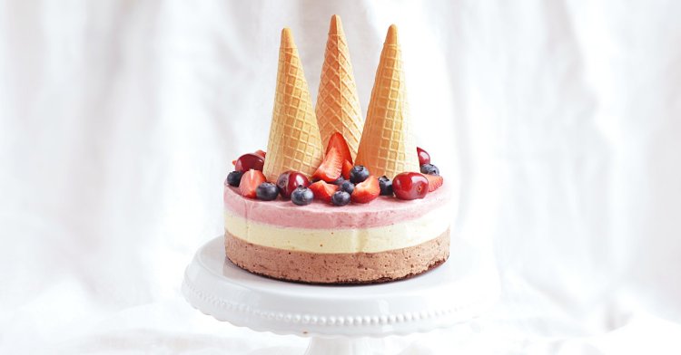 parfétorta készítése házilag - házi fagyitorta recept