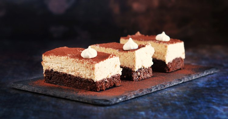 gesztenyés brownie recept meggylekvárral