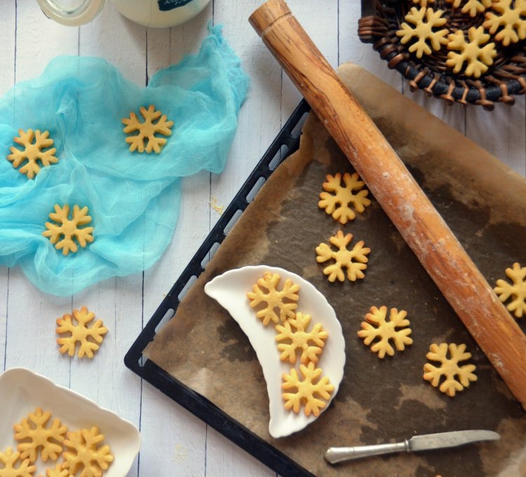 Jégvarázs shortbread kekszek - skót vajas keksz recept