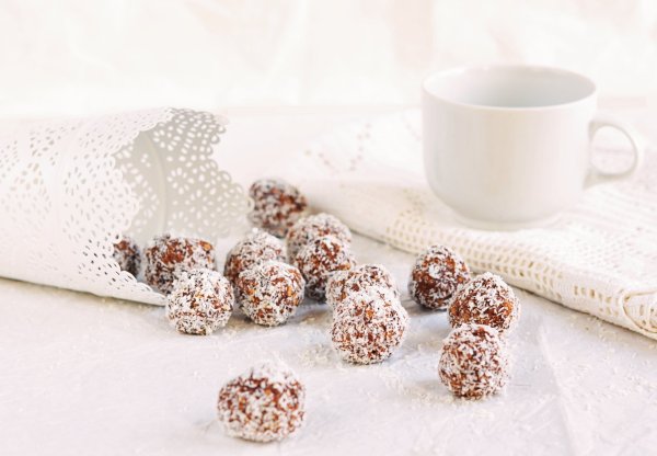 egészséges kókuszgolyó recept zabpehellyel