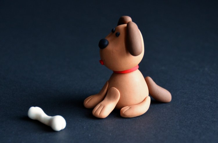 Fondant kutya készítése egyszerűen - kutyás torta