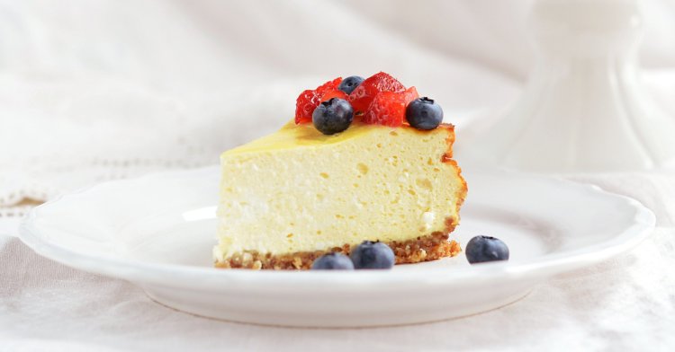 Cukormentes sült túrótorta recept