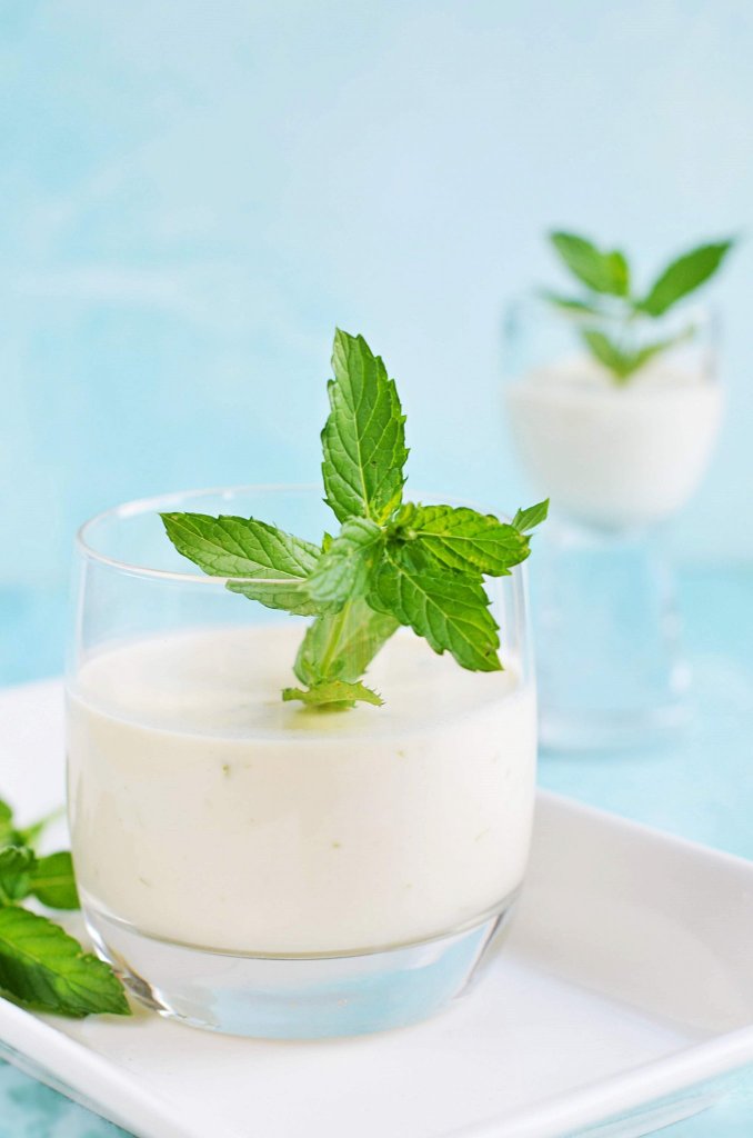 mentás mojito panna cotta recept