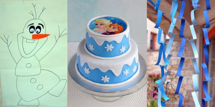 Jégvarázs szülinapi buli otthon - ötletek