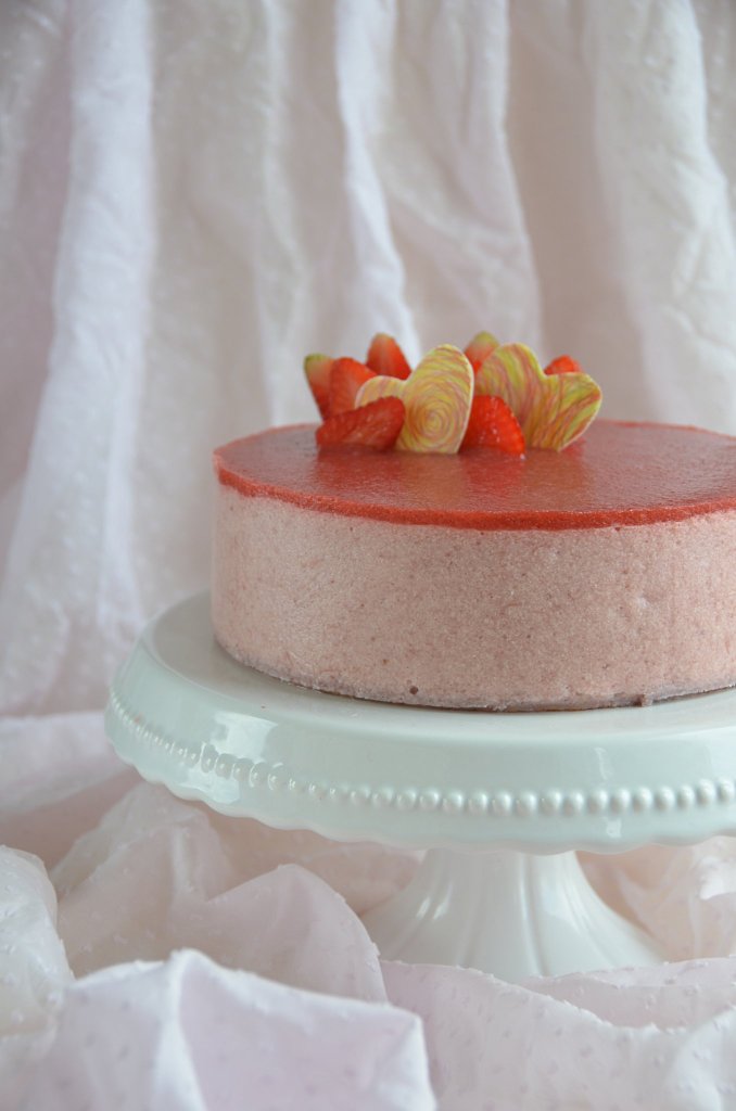 epres-rebarbarás mousse torta