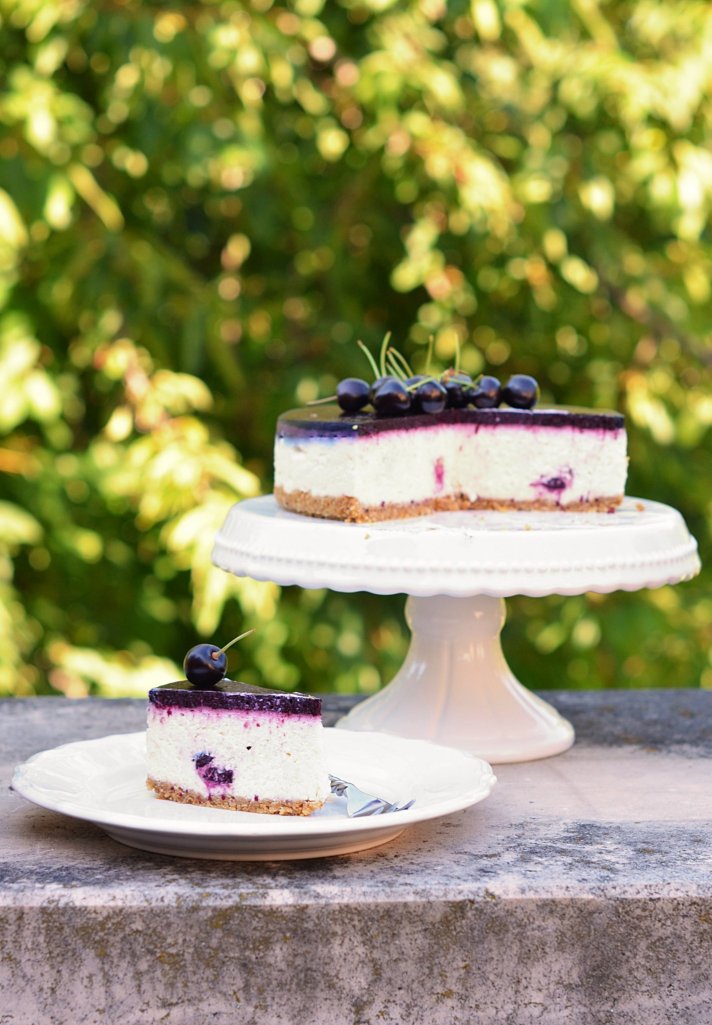 cseresznyés ricotta mousse torta recept