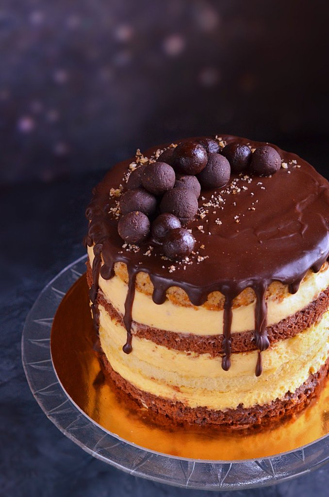 somlói galuska torta recept házilag