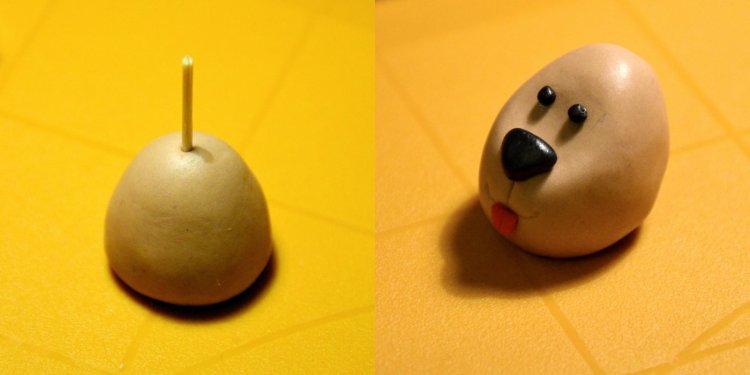 Fondant kutya készítése egyszerűen kutyás tortára