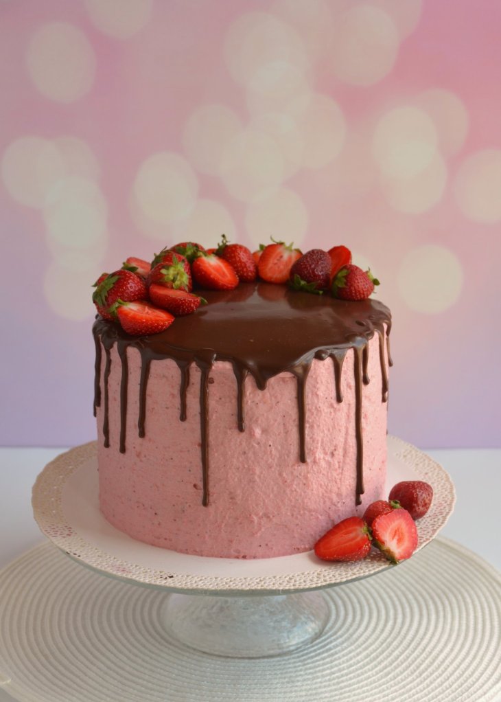 Epertorta - csurgatott epertorta