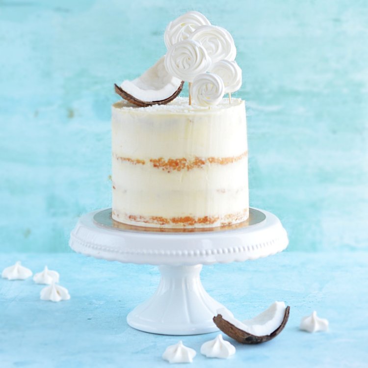 ananászos kókuszos torta recept - habcsóknyalóka készítése - pina colada torta