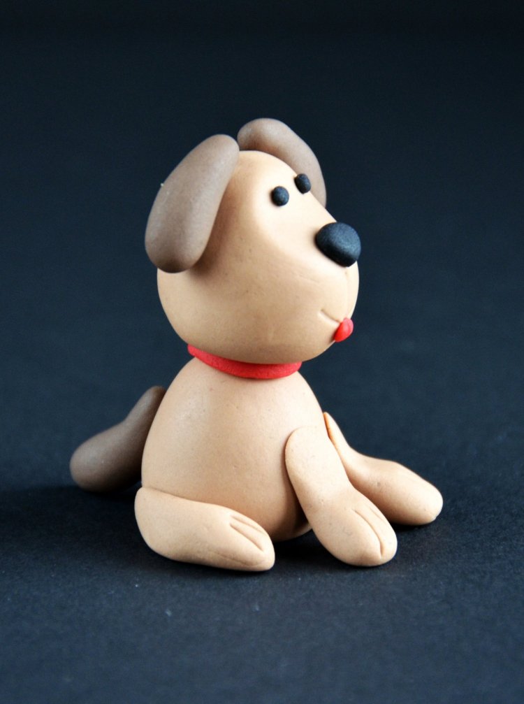 Fondant kutya készítése egyszerűen - kutyás torta