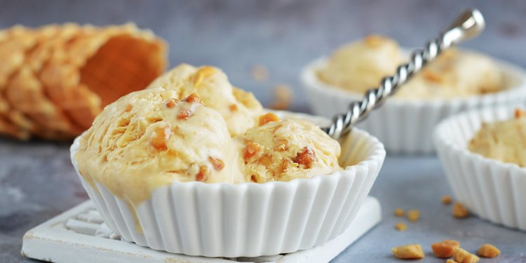 sós mogyorós semifreddo recept - mogyoróvajas parfé házilag