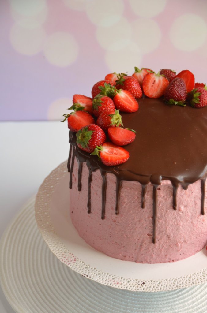 Epertorta - csurgatott epertorta