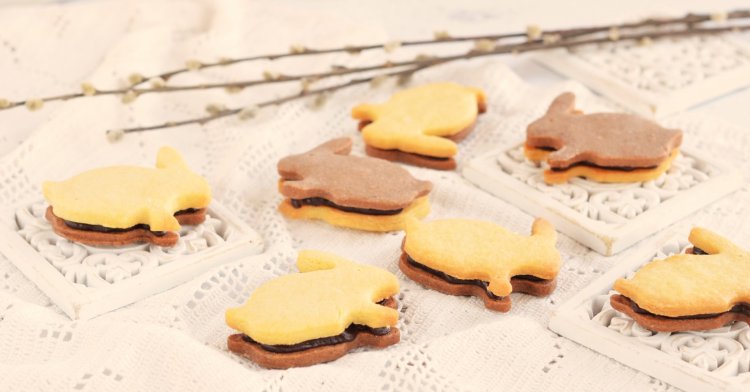 húsvéti nyuszis pilóta keksz recept házilag