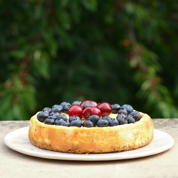 cukormentes cseresznyés sajttorta recept