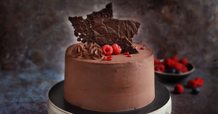 erdei gyümölcsös vegán csokitorta recept