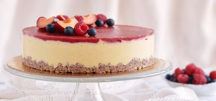 cukormentes epres vanília mousse torta recept mákos piskótával