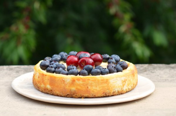 cukormentes cseresznyés sajttorta recept