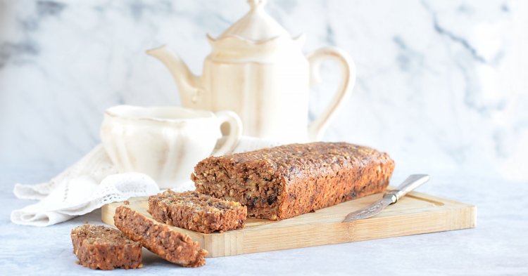 mogyorókrémes banánkenyér recept