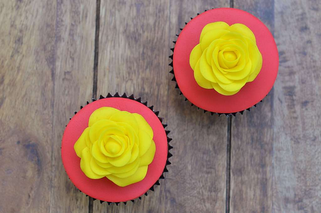 rózsás cupcake az óvó néniknek