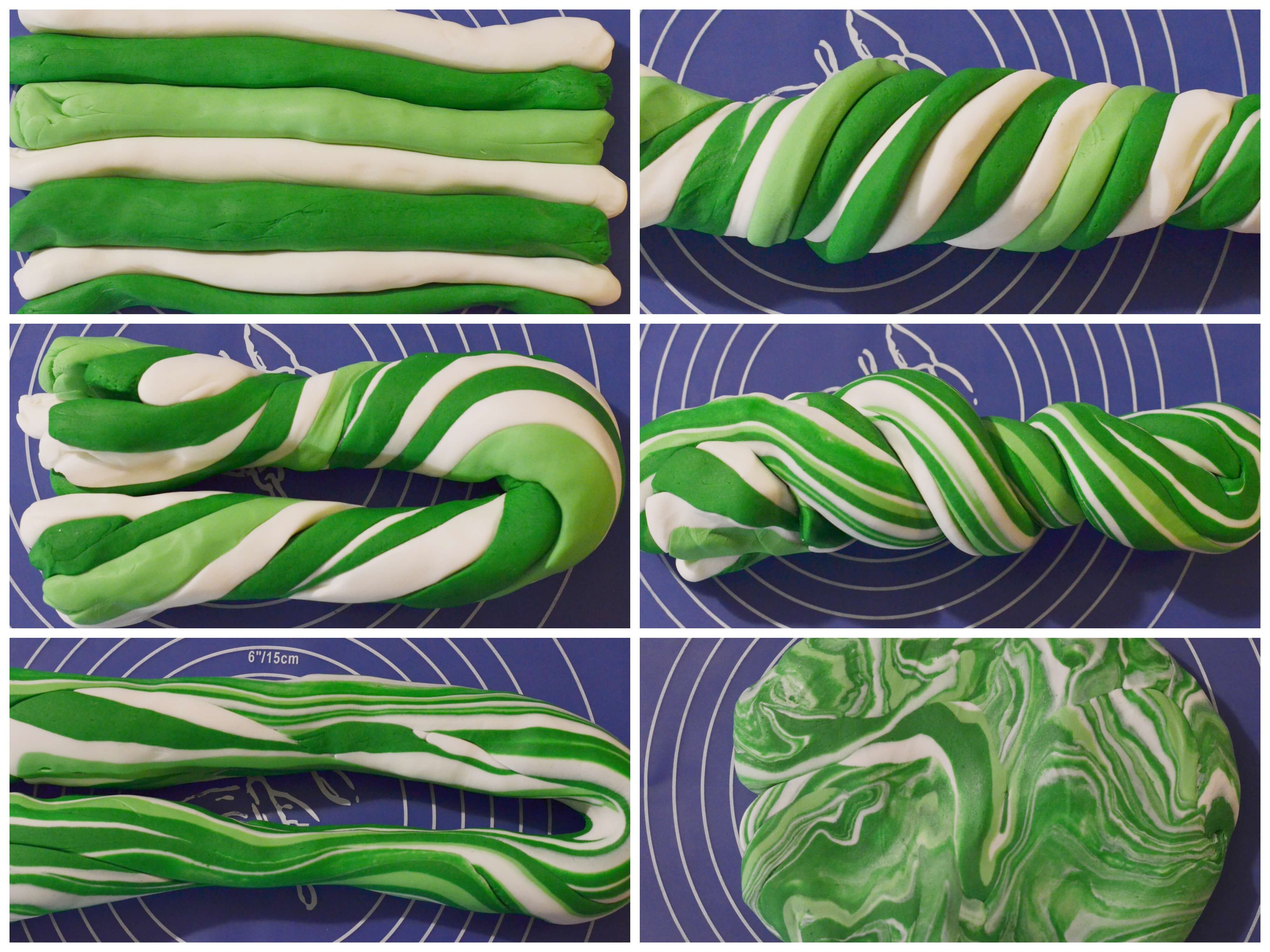 márványos fondant készítése házilag - márványozott hatású torta