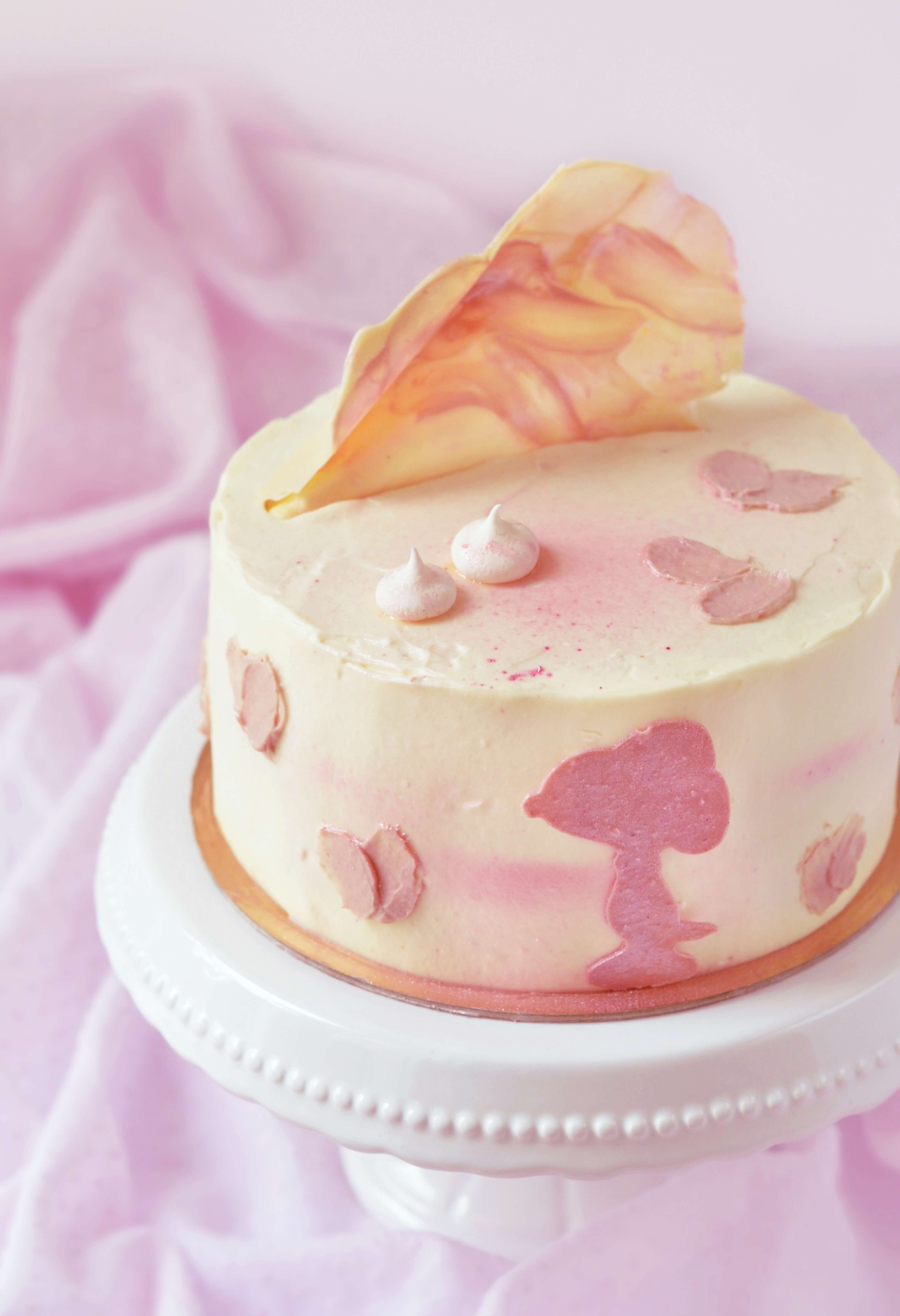 Joghurtos epertorta recept csokivitorlával